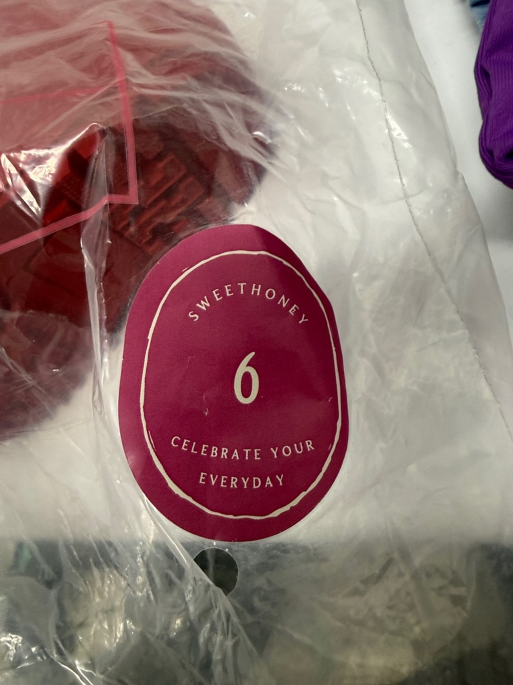 SweetHoney Pink Sticker Label - Picture 2 of 5